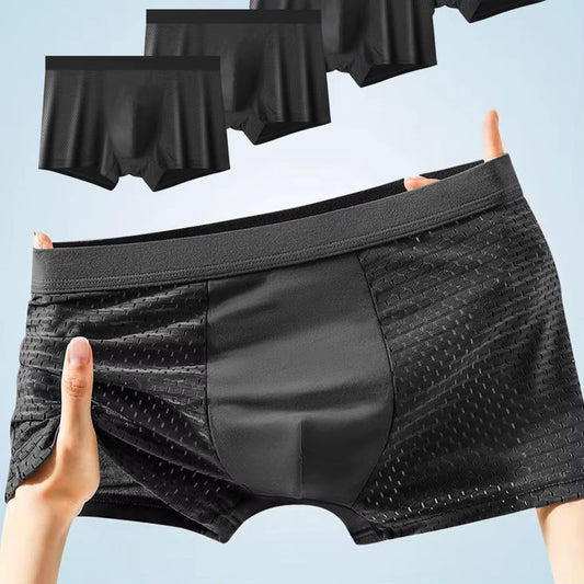 COFFRET PREMIUM DE 4 BOXERS RESPIRANTS POUR HOMME