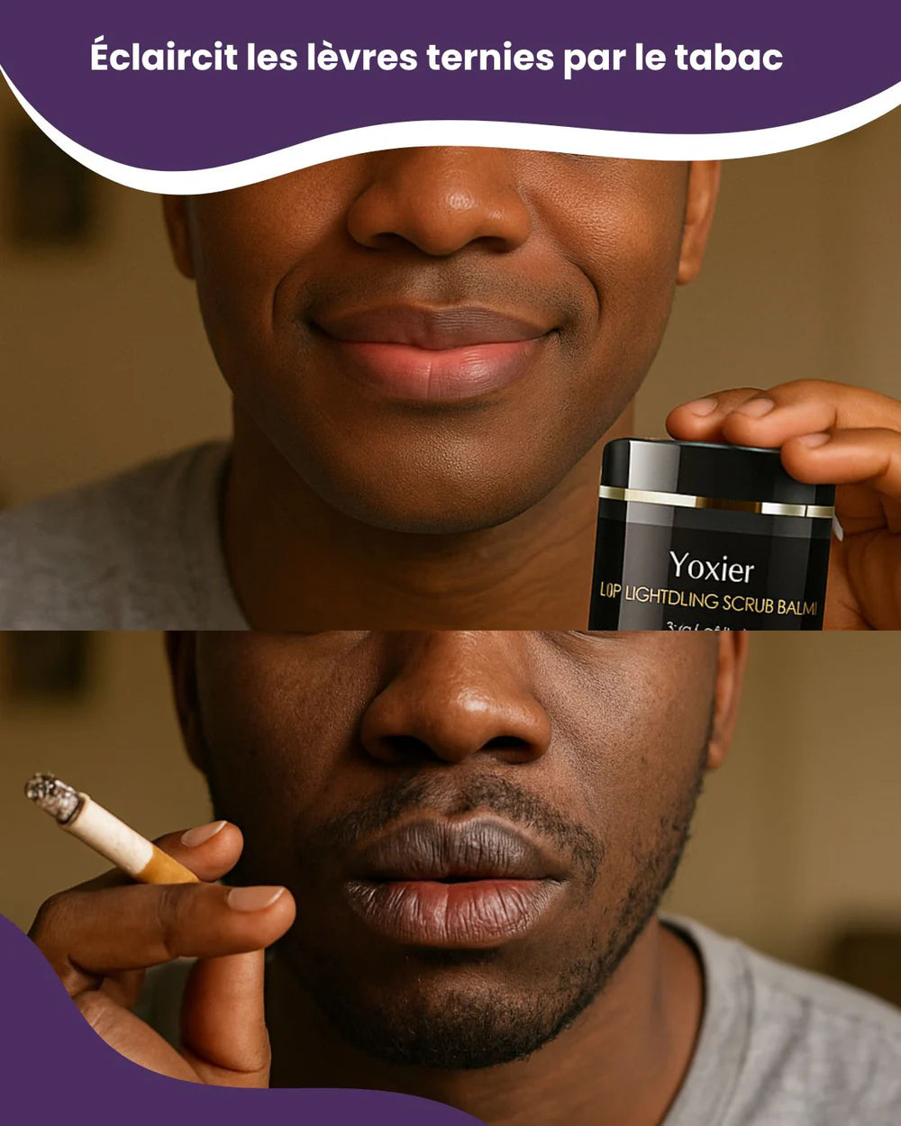 YOXIER-Baume exfoliant pour les lèvres