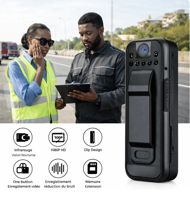 Caméra Espion Ultra-Discrete HD - Capturez l'Instant en Toute Sécurité