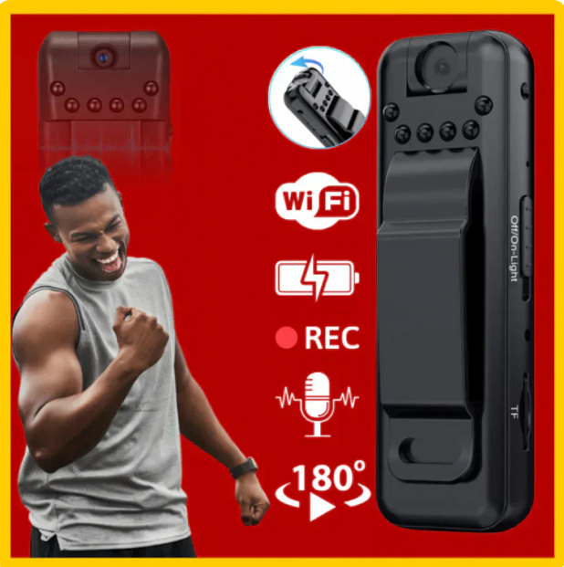 Caméra Espion Ultra-Discrete HD - Capturez l'Instant en Toute Sécurité