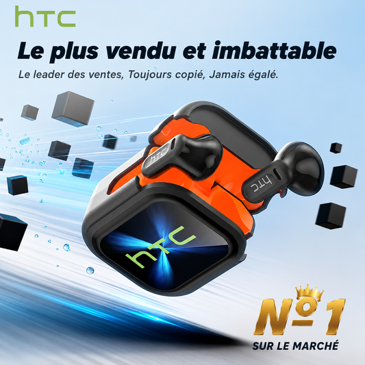 Écouteurs compacts avec commandes tactiles et son clair