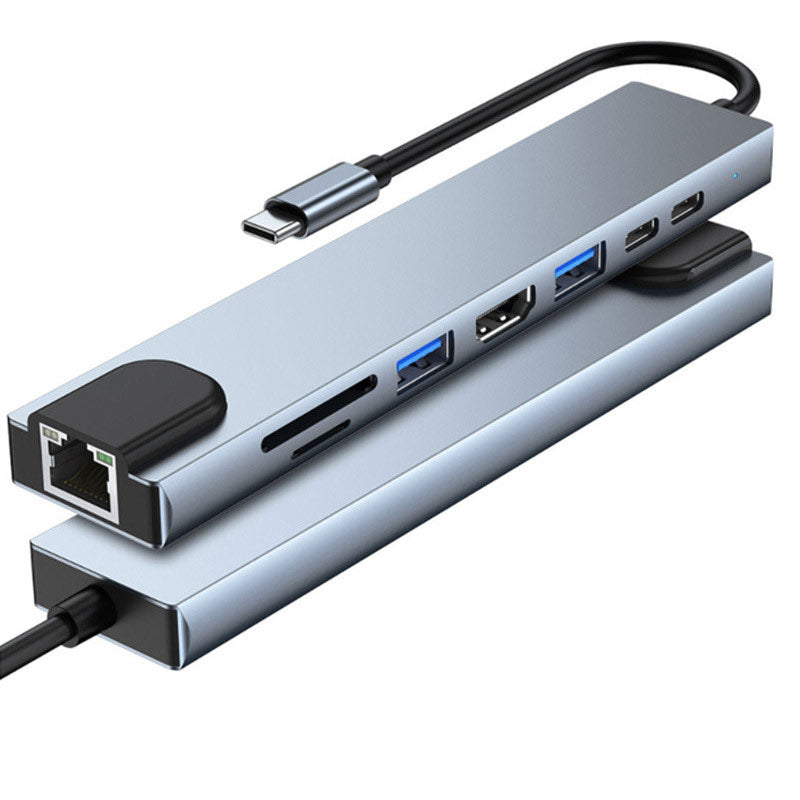 Adaptateur 8-en-1 USB-C — Branchez tout, perdez rien
