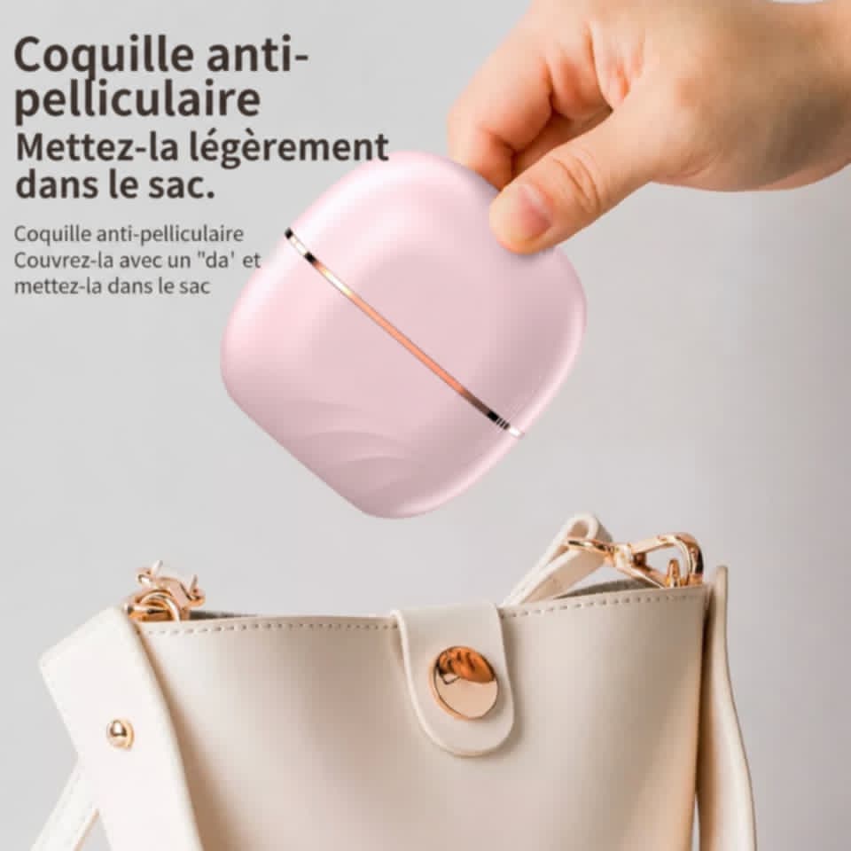 Brosse lissante rechargeable